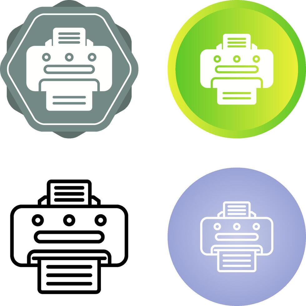 Printer Vector Icon