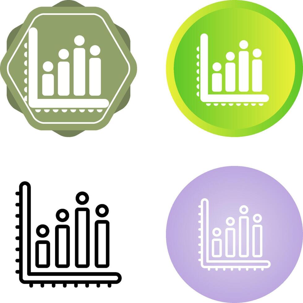 Bar Chart Vector Icon