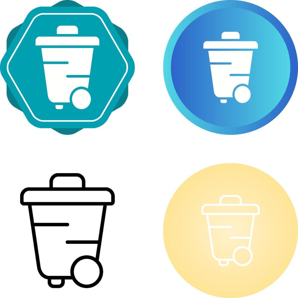 Trash Can Vector Icon