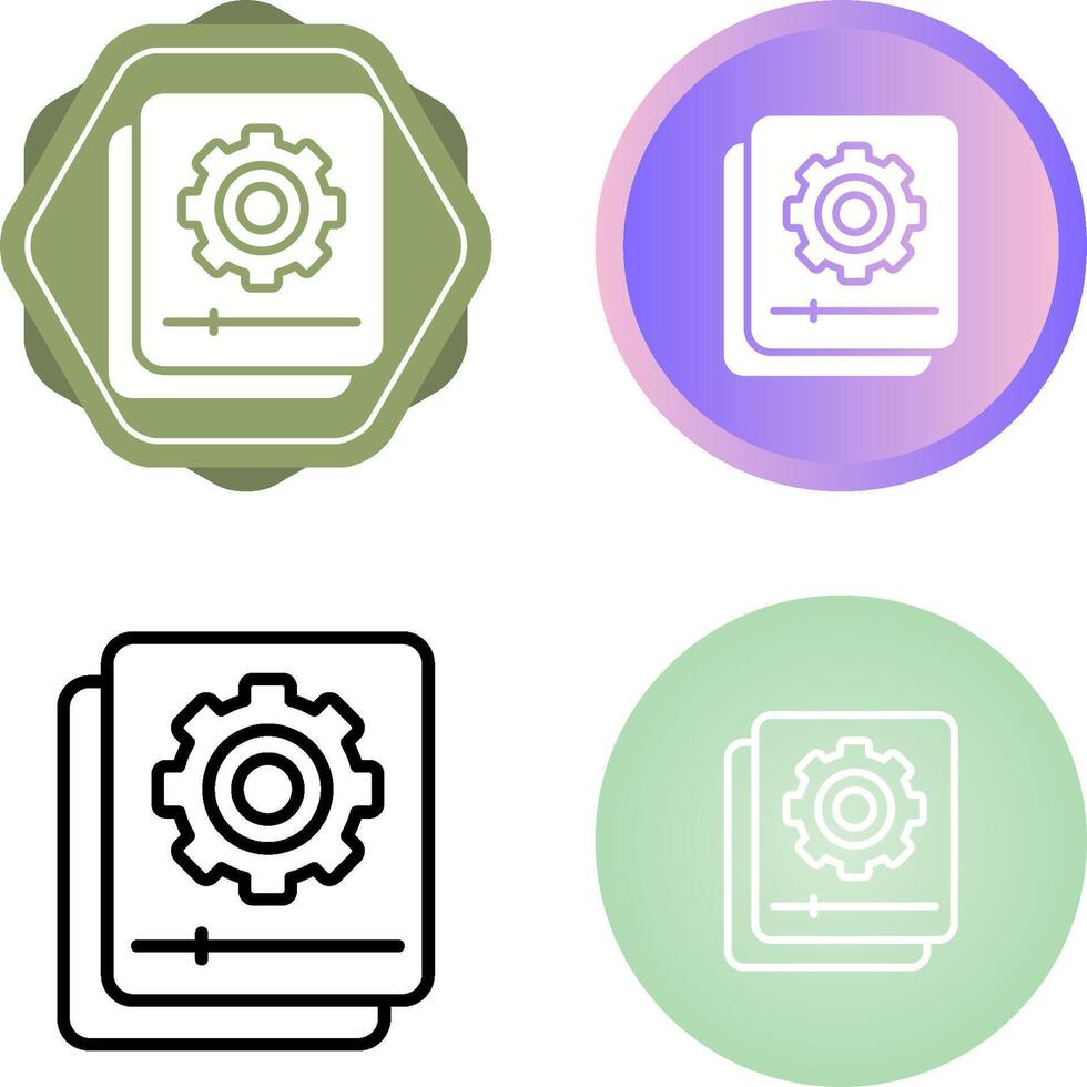 Document Automation Vector Icon