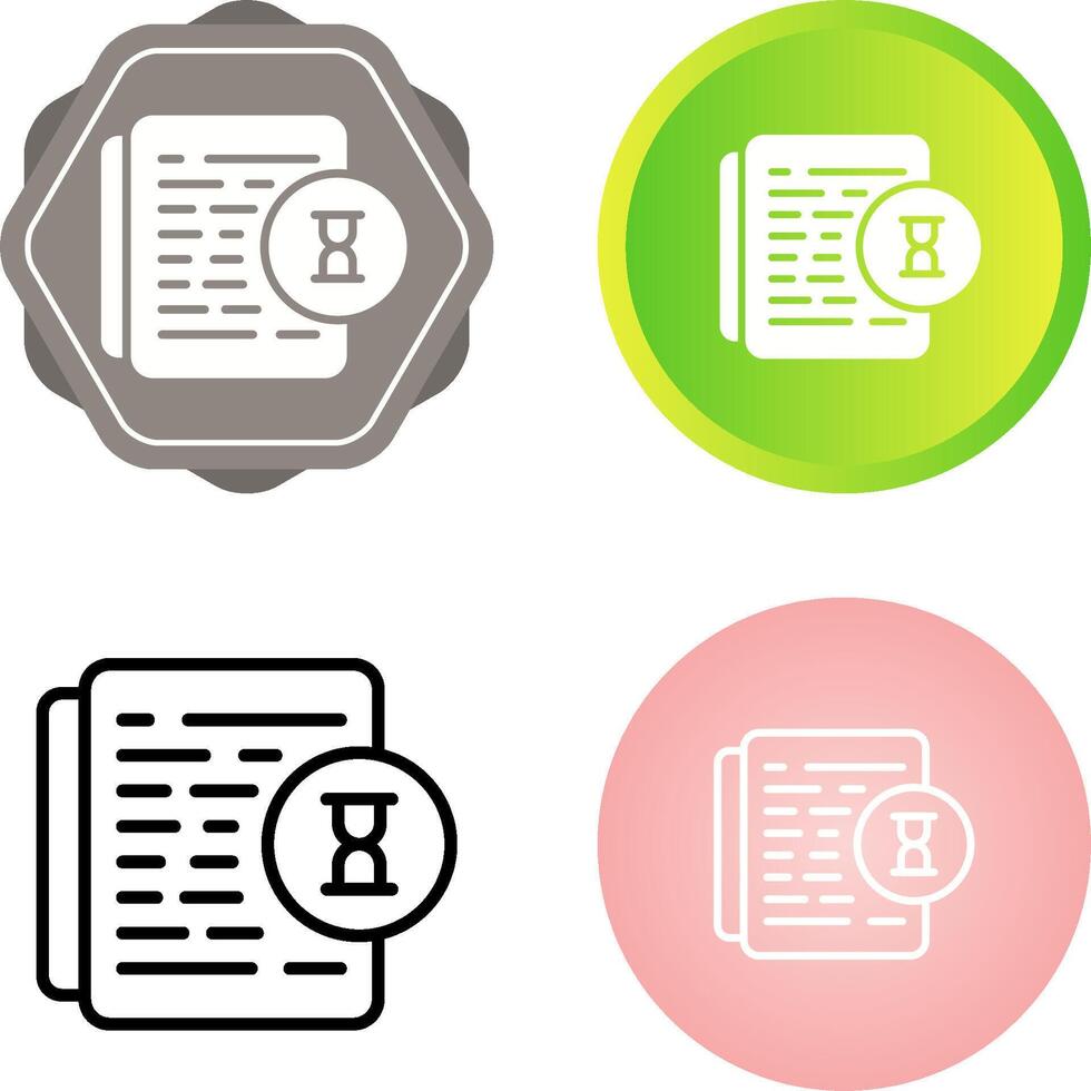 Document Audit Vector Icon