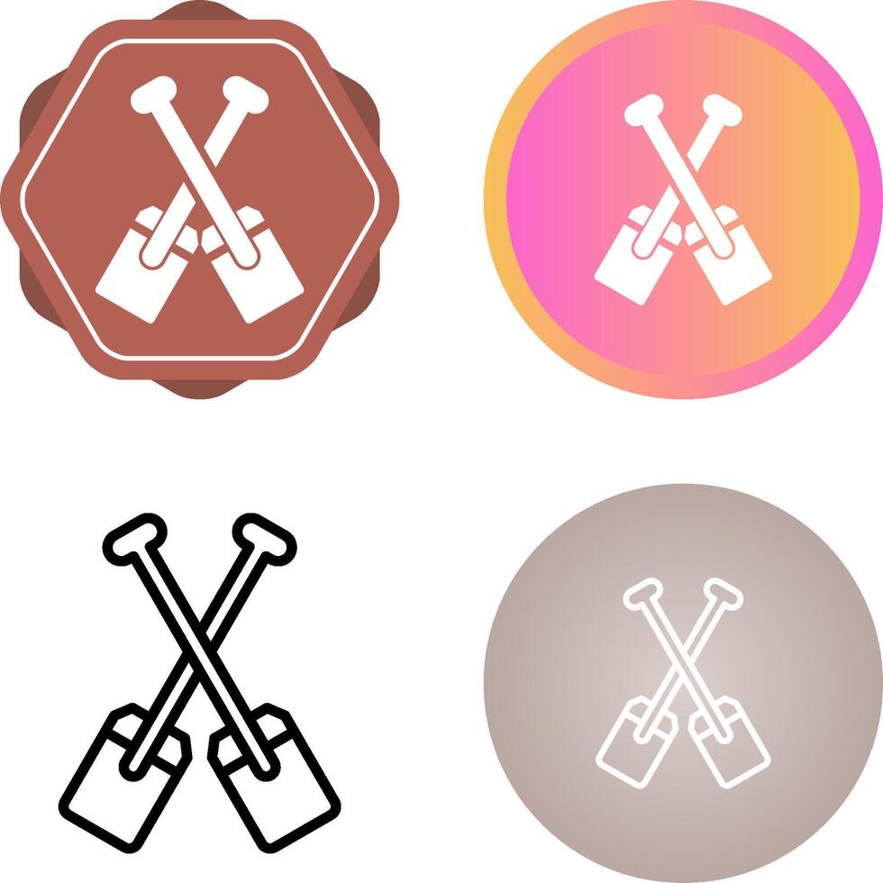 Oar Vector Icon