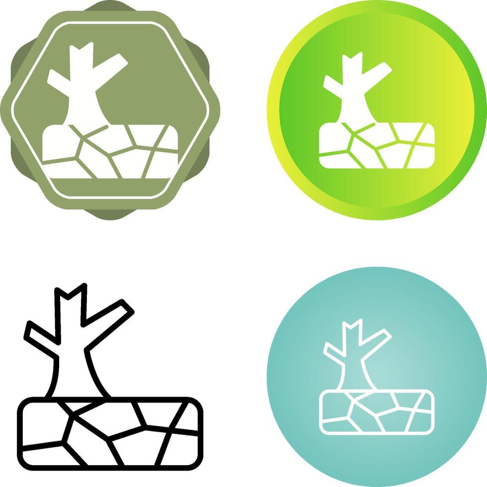 Drought Vector Icon