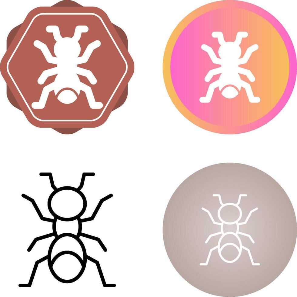 Ant Vector Icon