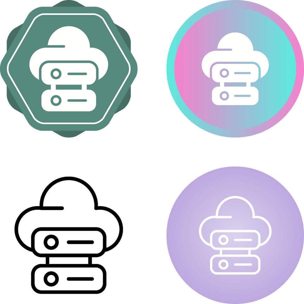 Web Hosting Vector Icon