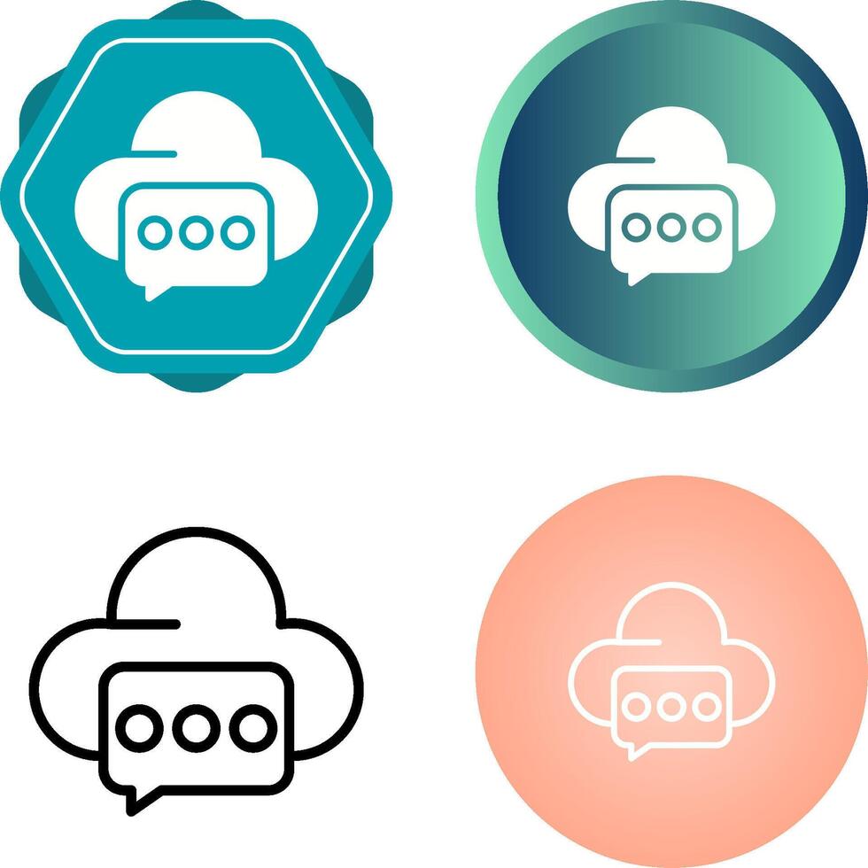 Forum Hosting Vector Icon