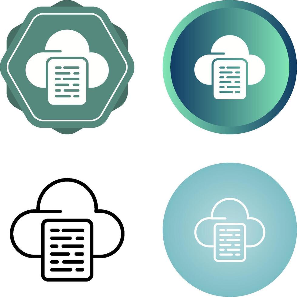 Cloud Vector Icon