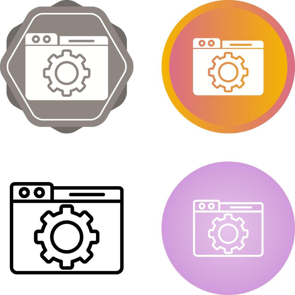 Browser Vector Icon