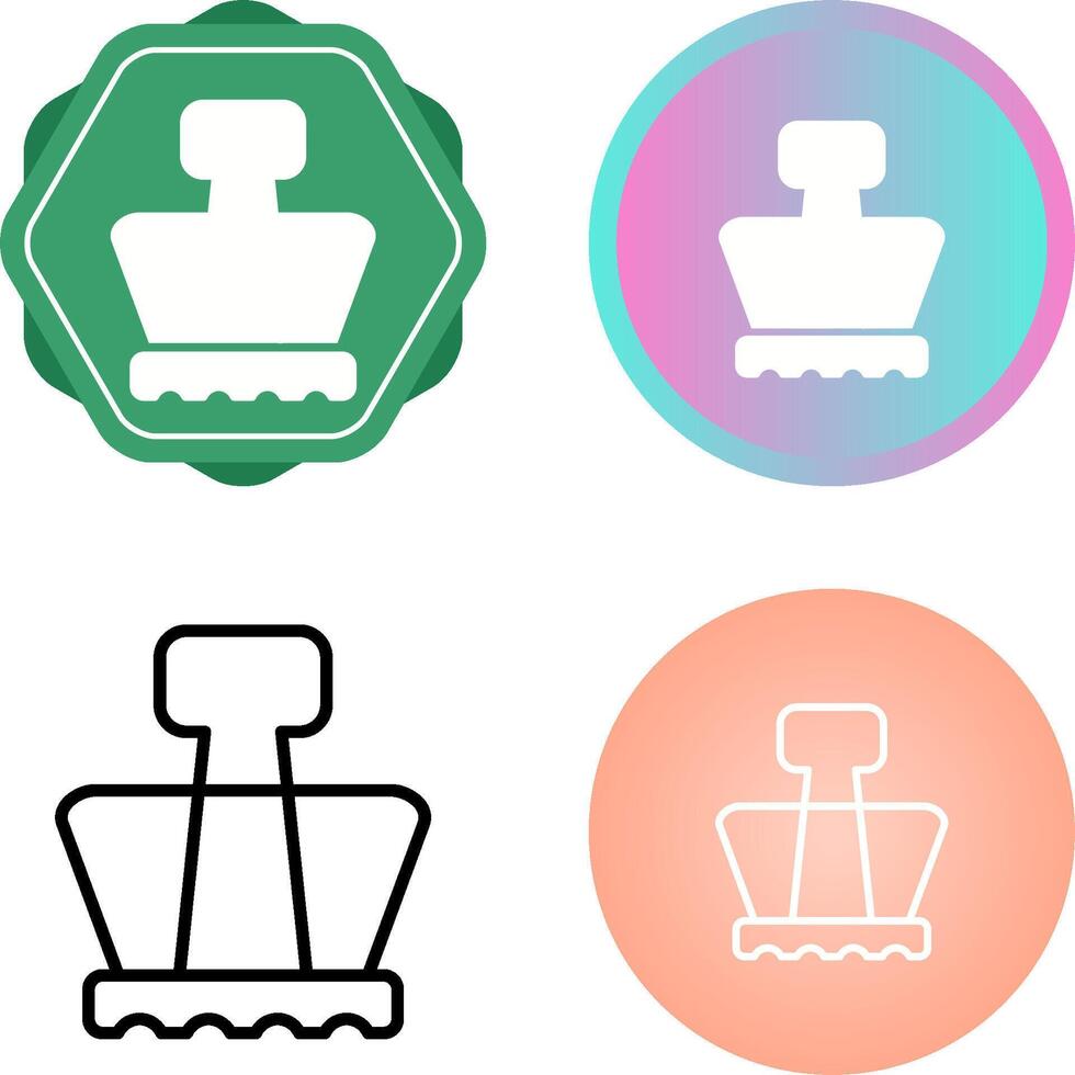Paperclip Vector Icon