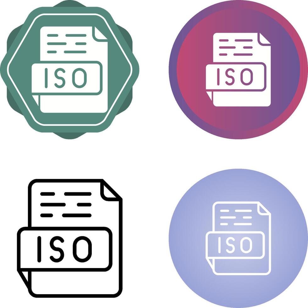 ISO Vector Icon