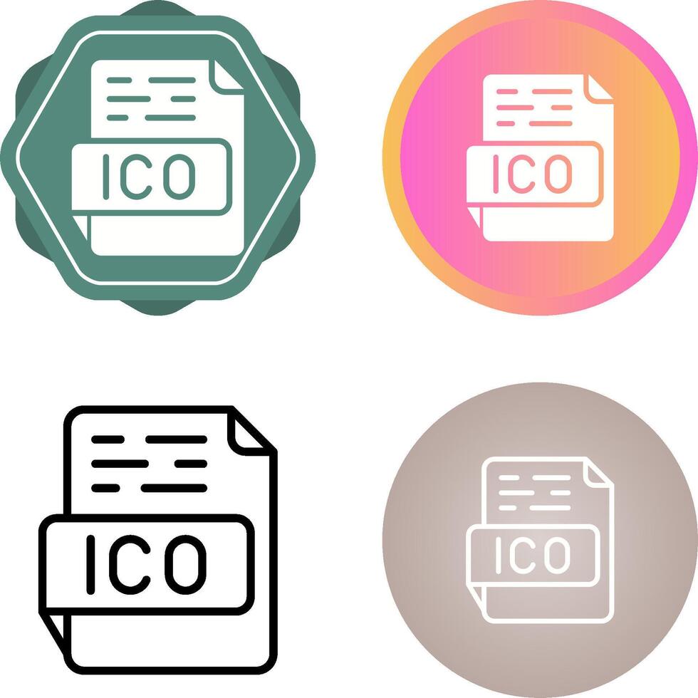 ICO Vector Icon