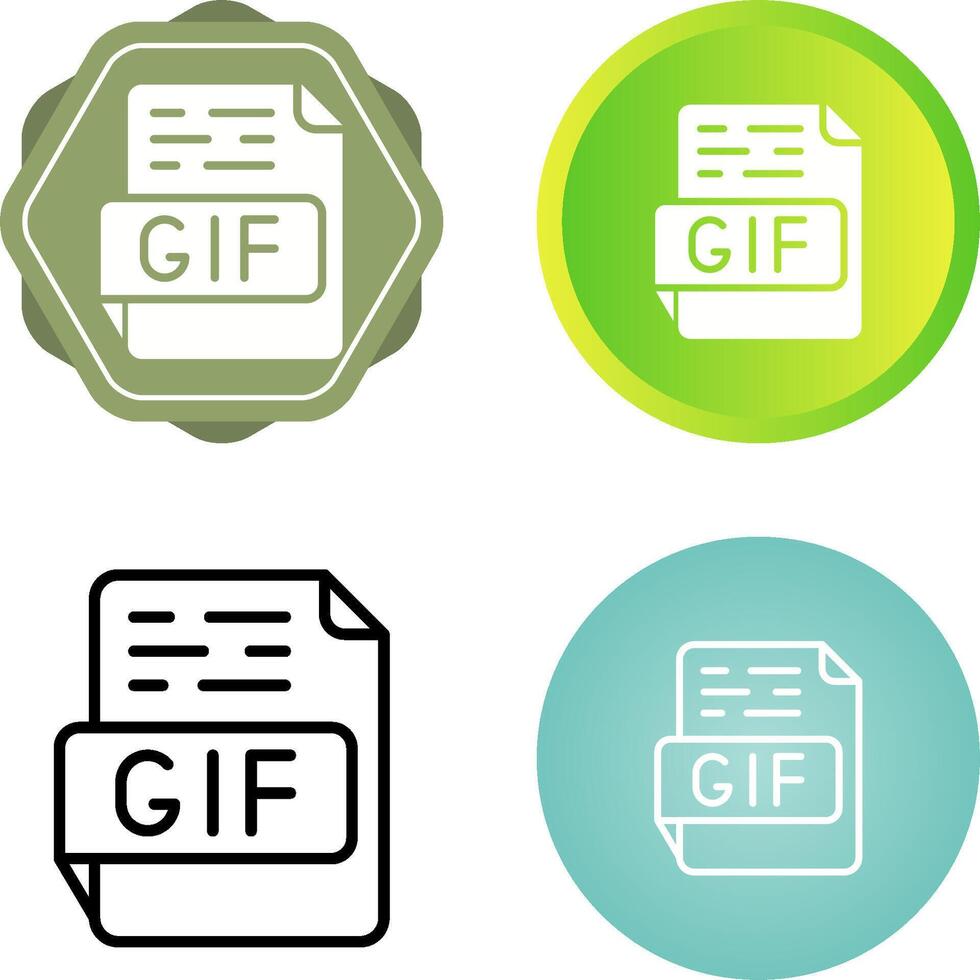 GIF Vector Icon