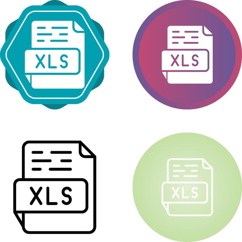 XLS Vector Icon