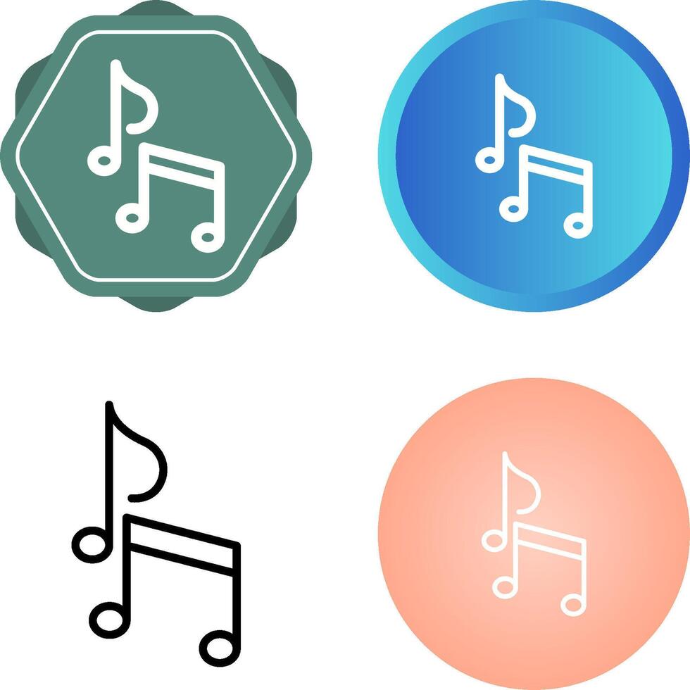 Music Note Vector Icon