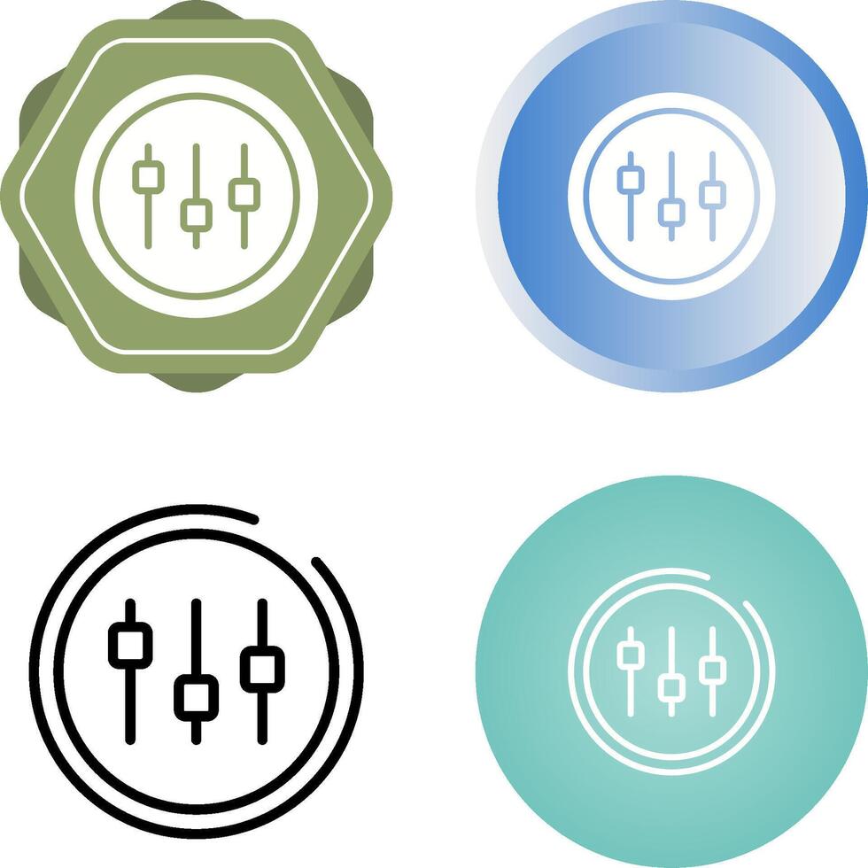 Music Equalizer Vector Icon