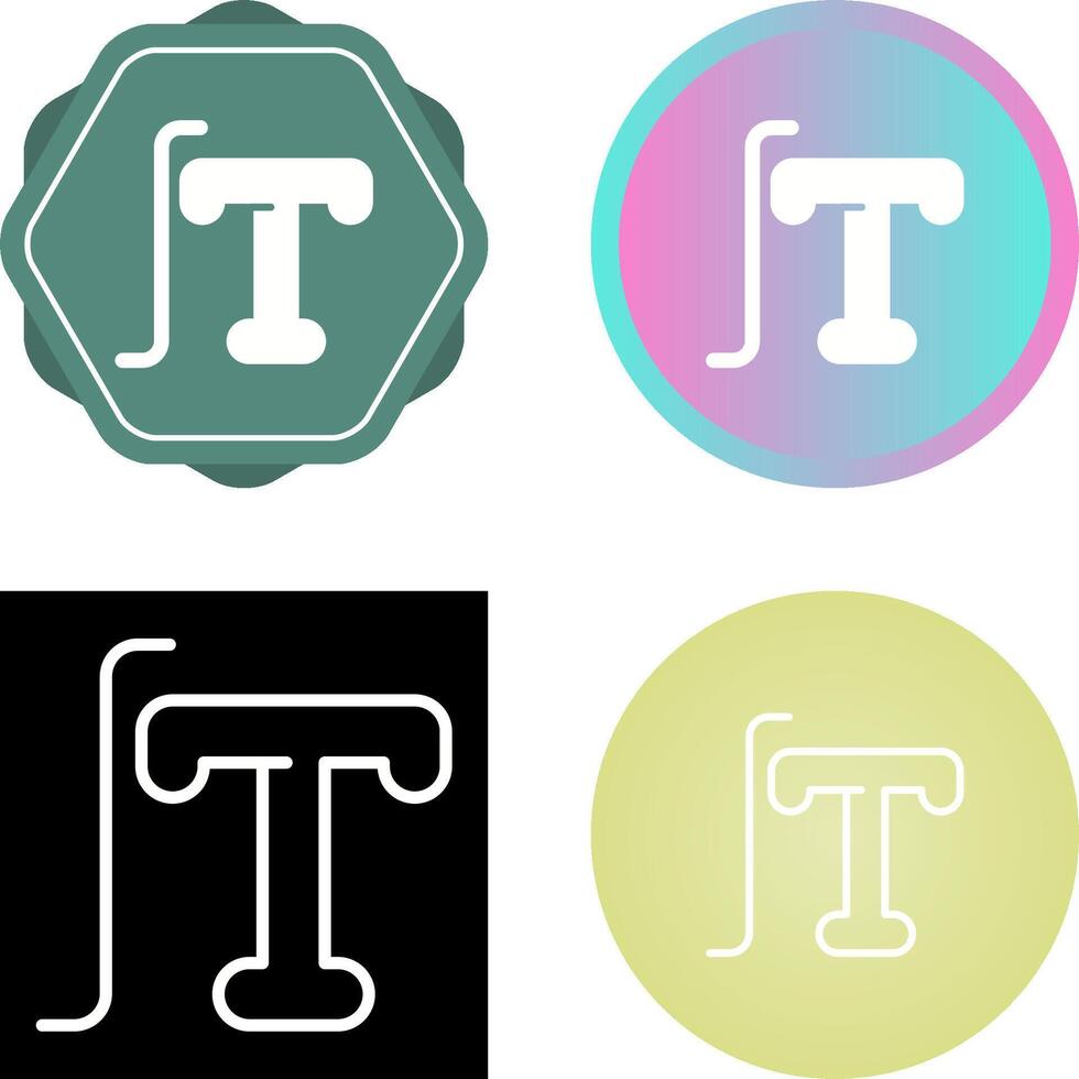 Typography Vector Icon