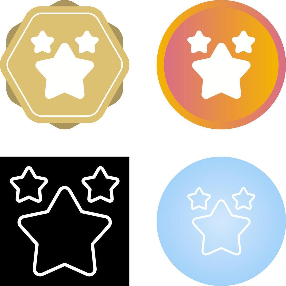 icono de vector de estrella