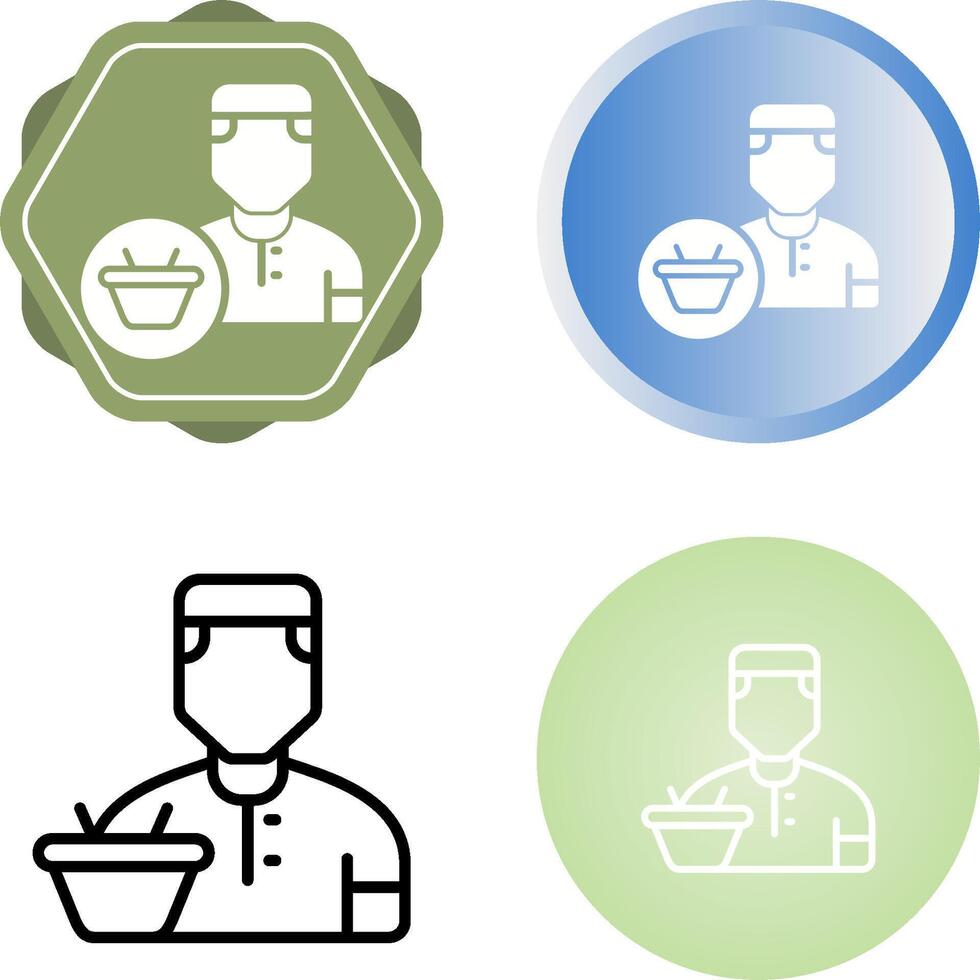 Office Boy Vector Icon