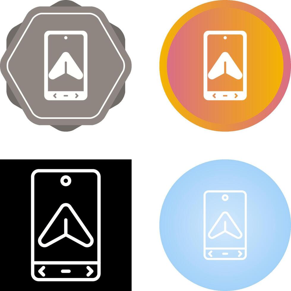 Gps Navigation Vector Icon