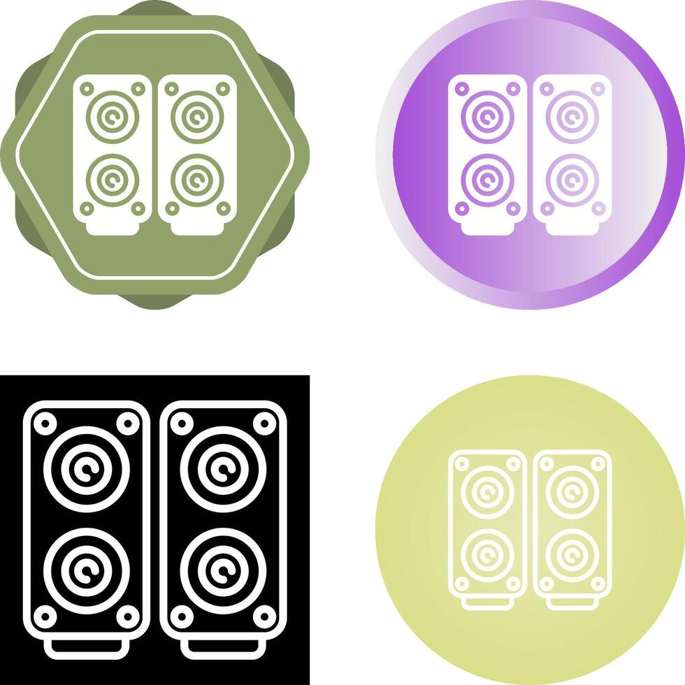 Speakers Vector Icon