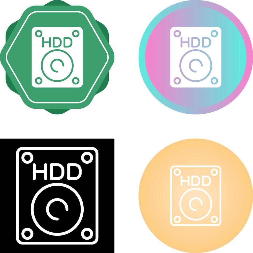 Hdd Vector Icon