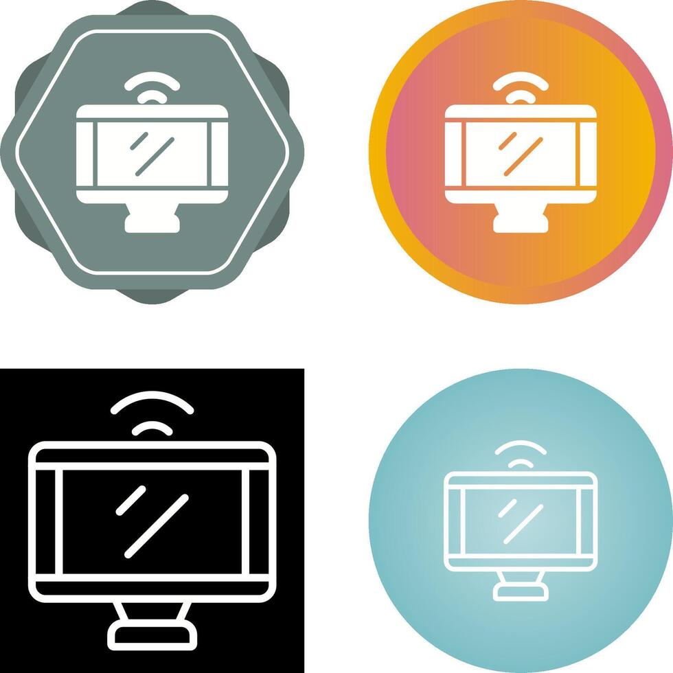 Monitor Vector Icon