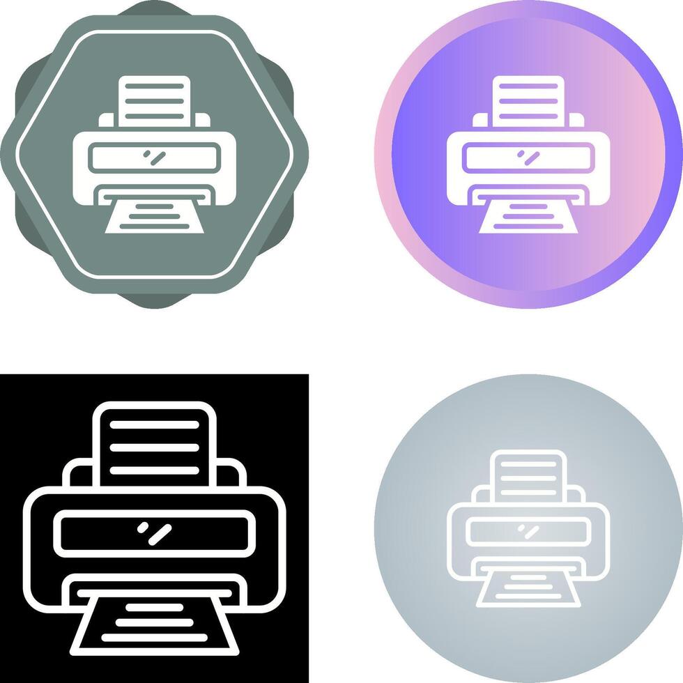 Printer Vector Icon