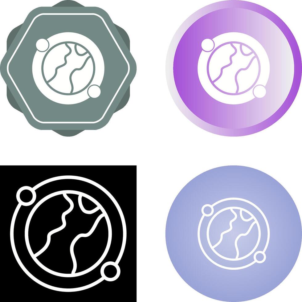 Earth Vector Icon