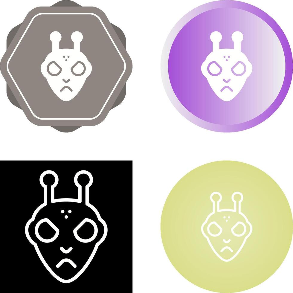 Alien Vector Icon