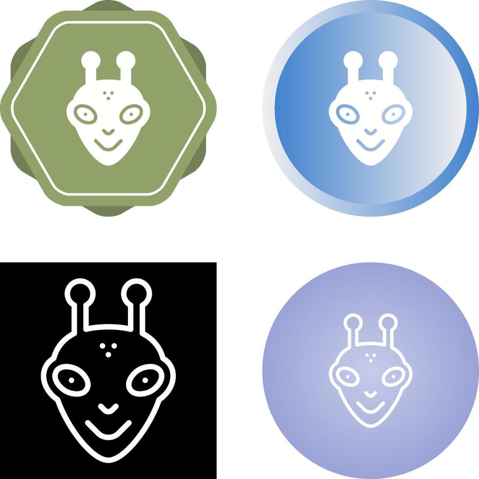 Alien Vector Icon