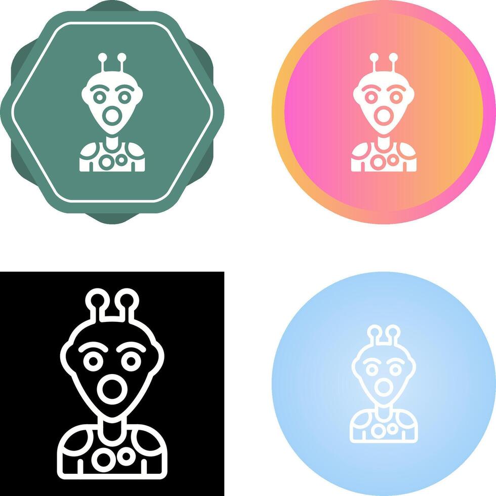 Alien Vector Icon