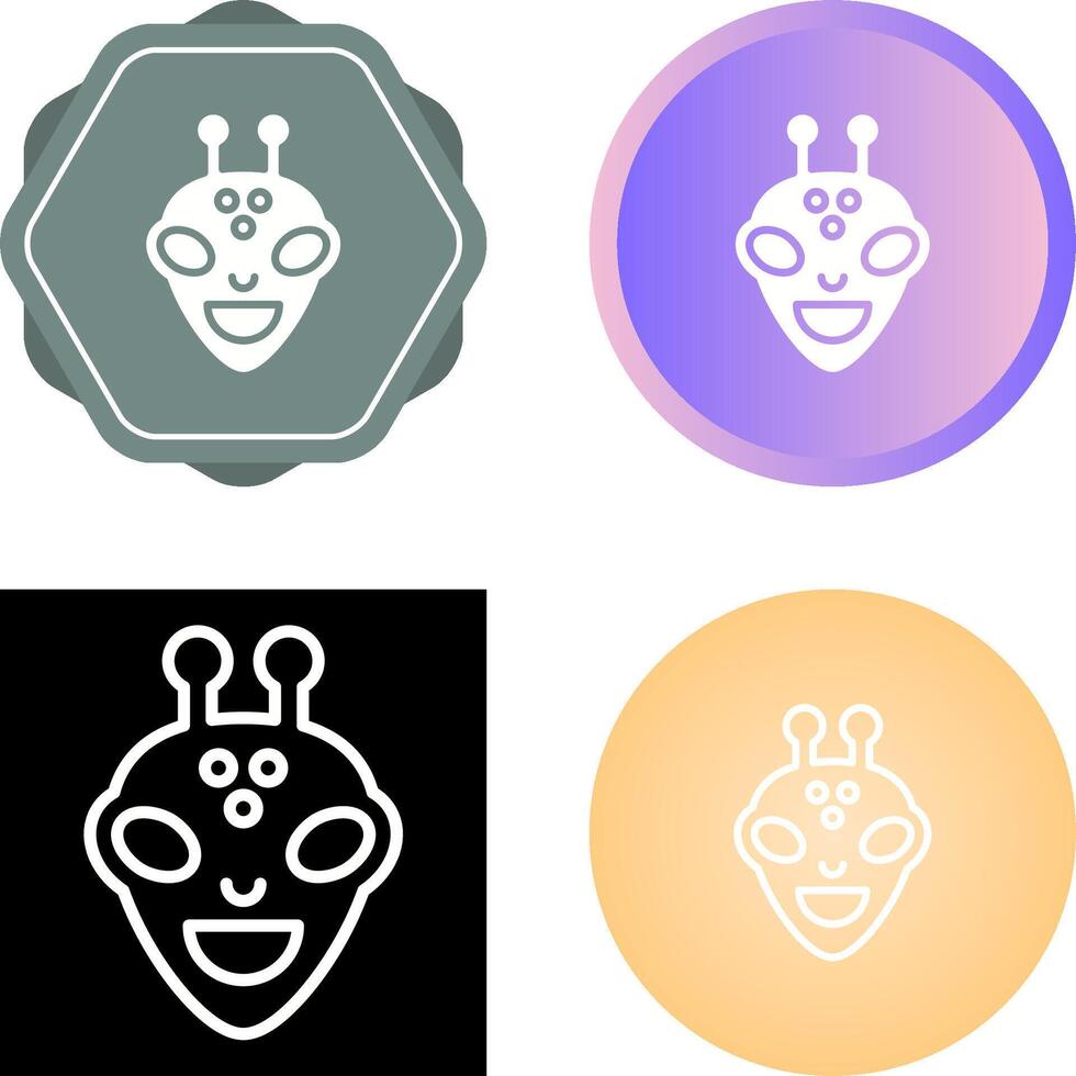 Alien Vector Icon
