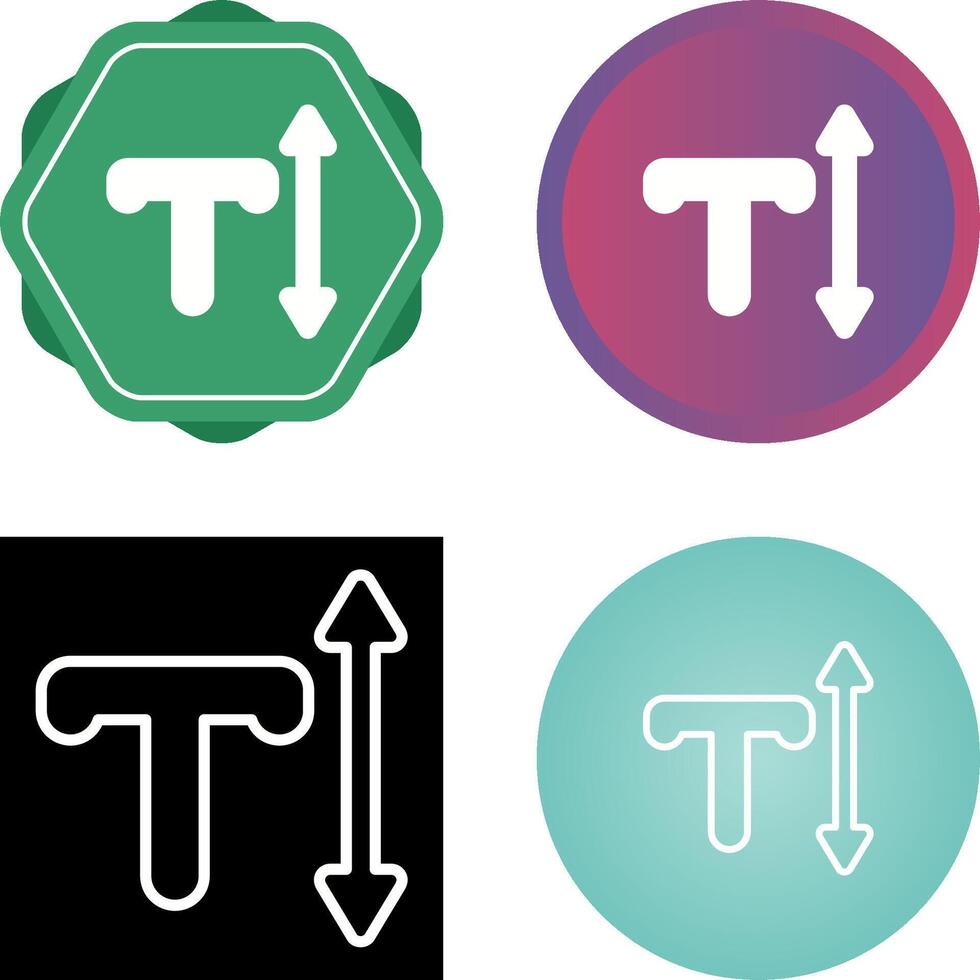 Text Vector Icon