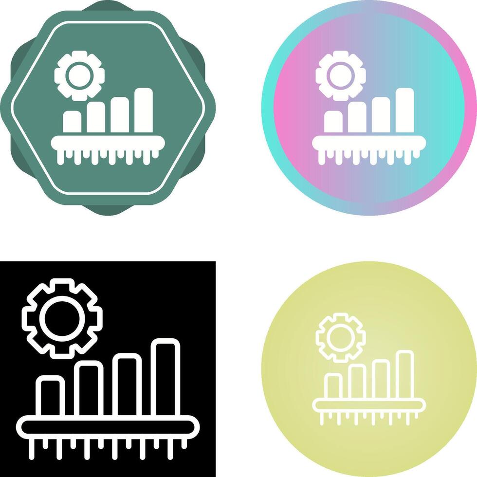 Bar Graph Vector Icon