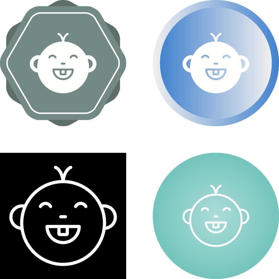 Baby Teeth Vector Icon