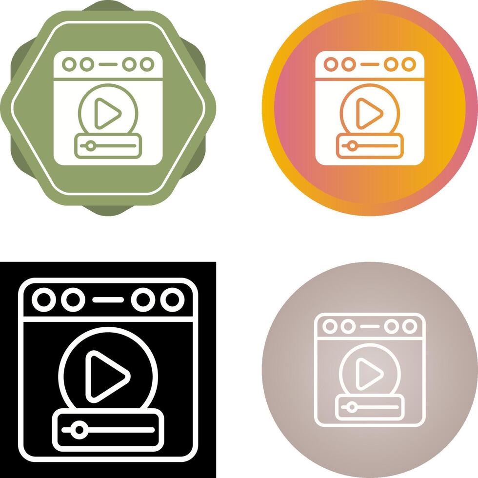 Browser Vector Icon