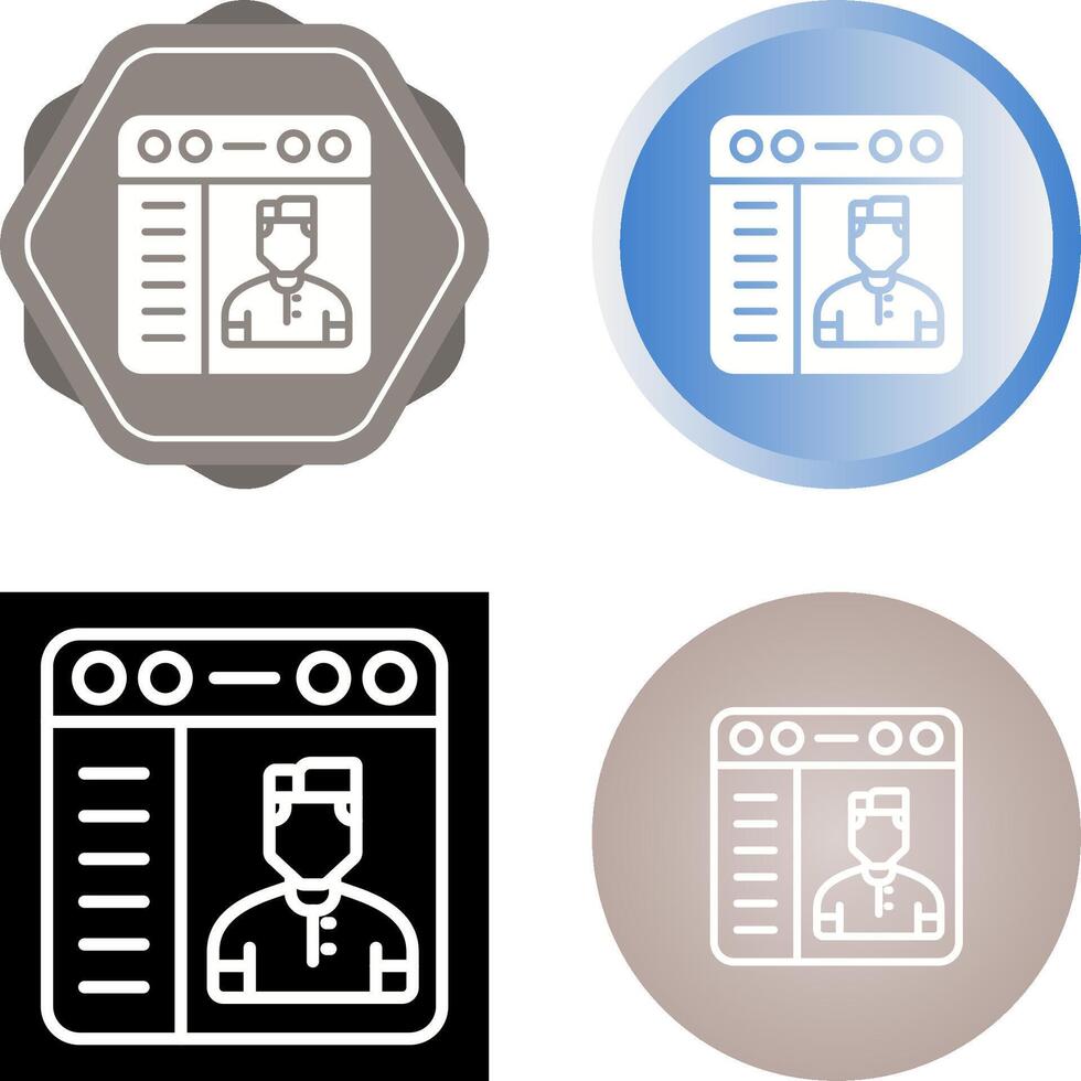 Browser Vector Icon