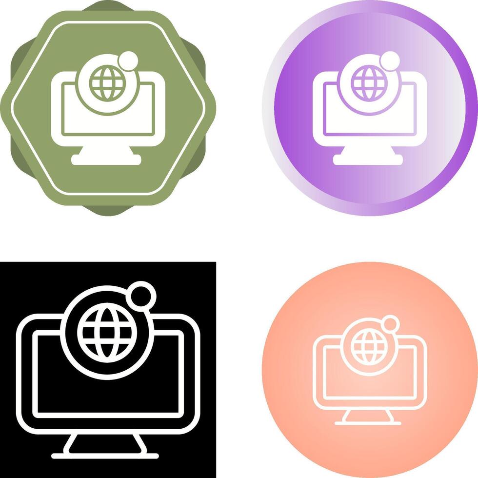 Online Vector Icon