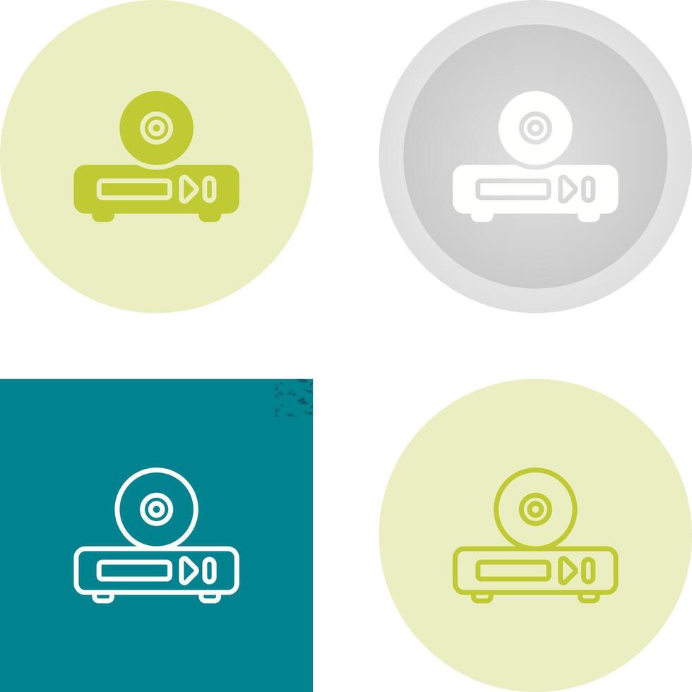 DVD Drive Vector Icon