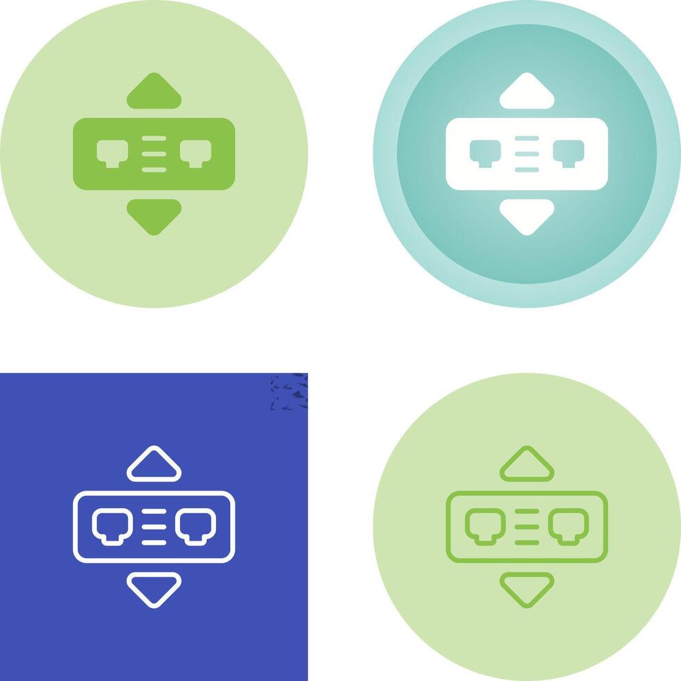 Network Bridge Vector Icon