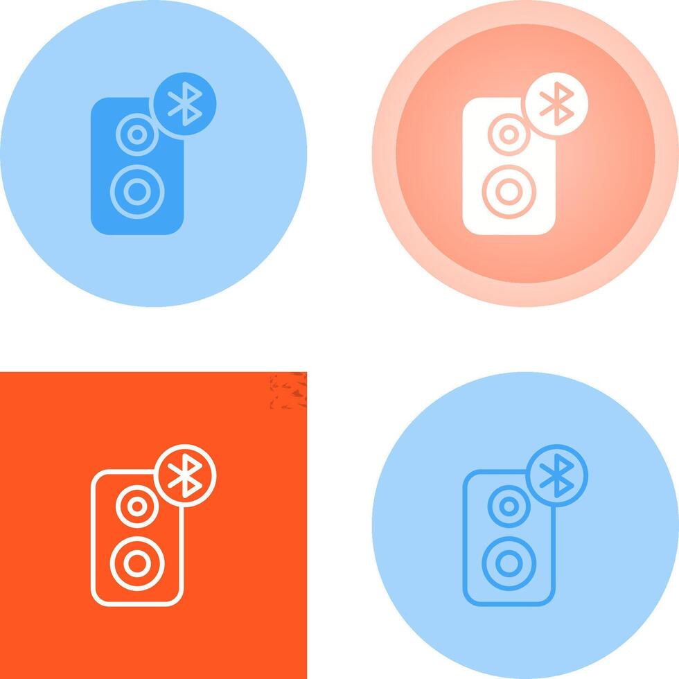 Bluetooth Speakerphone Vector Icon