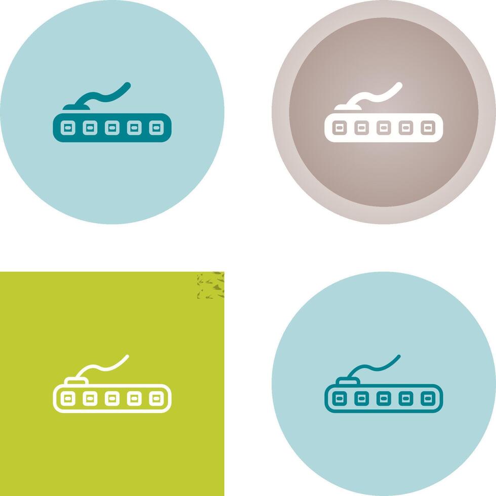 Wi-Fi Enabled LED Strip Vector Icon