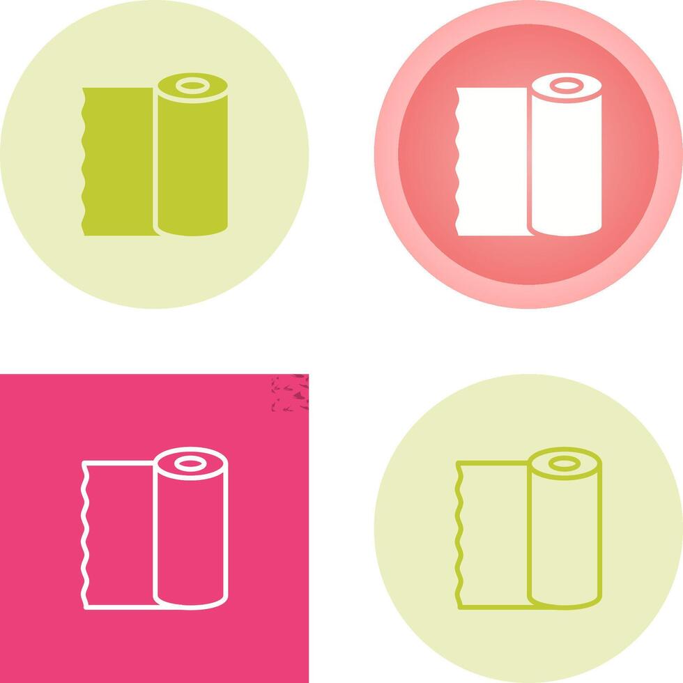 Plastic sheeting Vector Icon