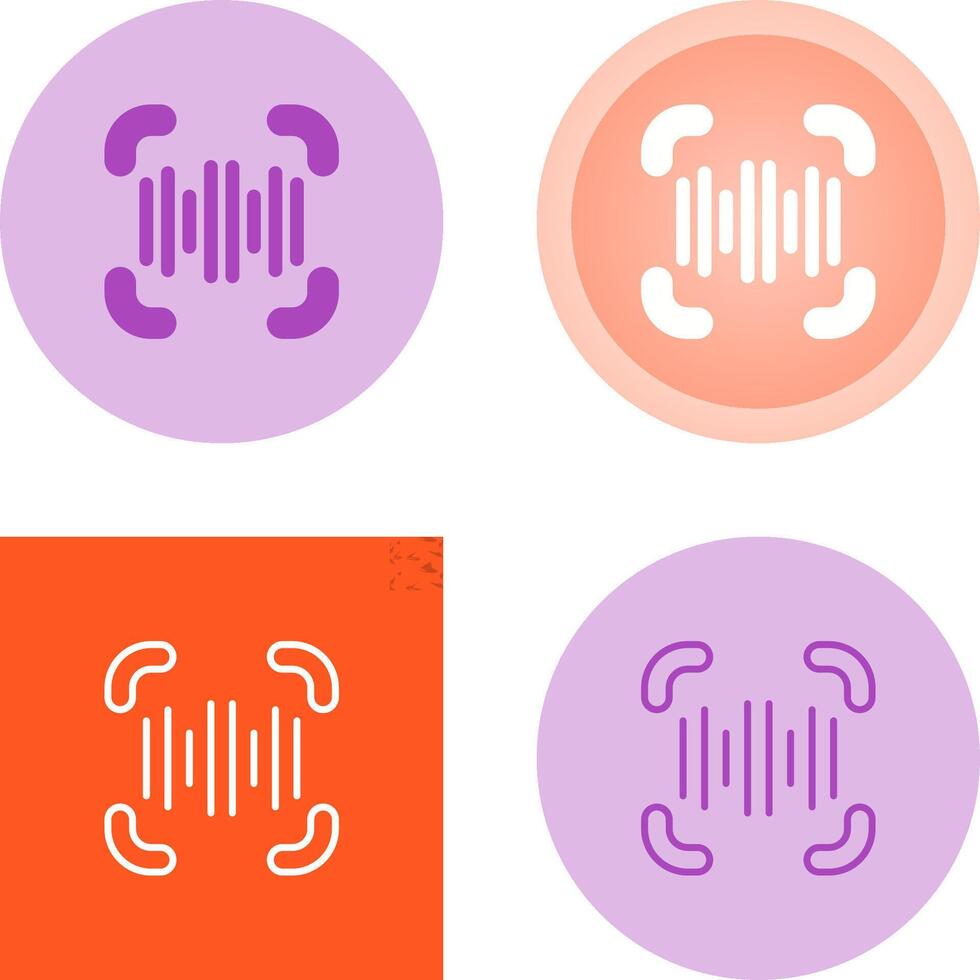 Voice Recognition Vector Icon