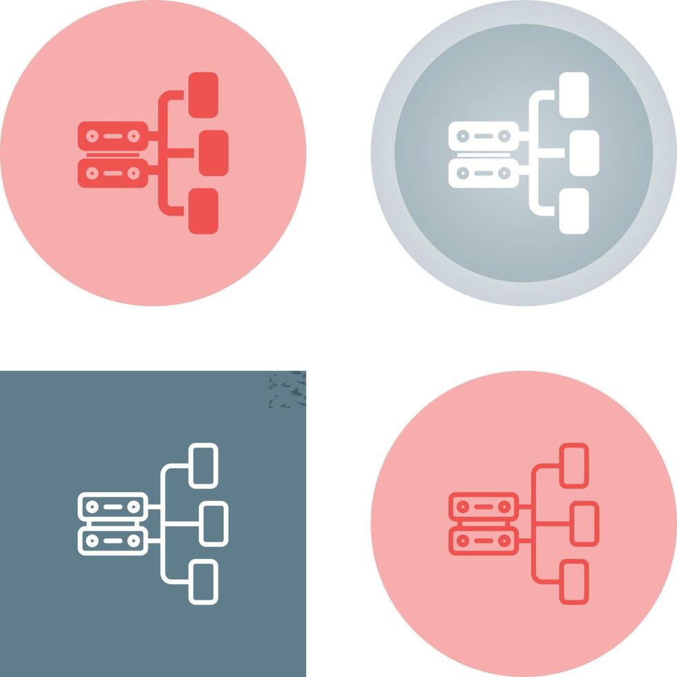 Data Architecture Vector Icon