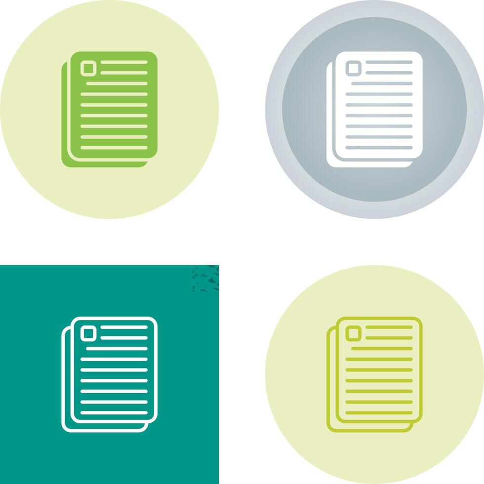 Document Vector Icon