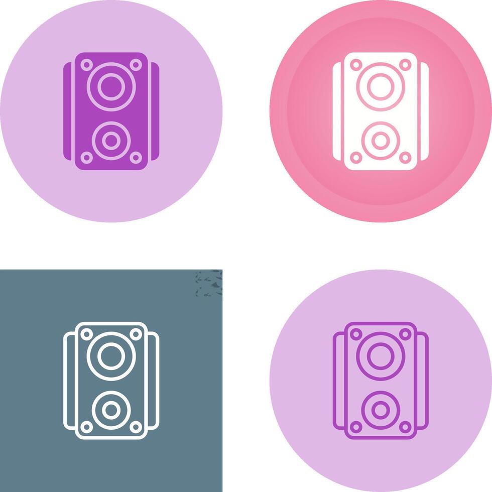 Loudspeaker Vector Icon