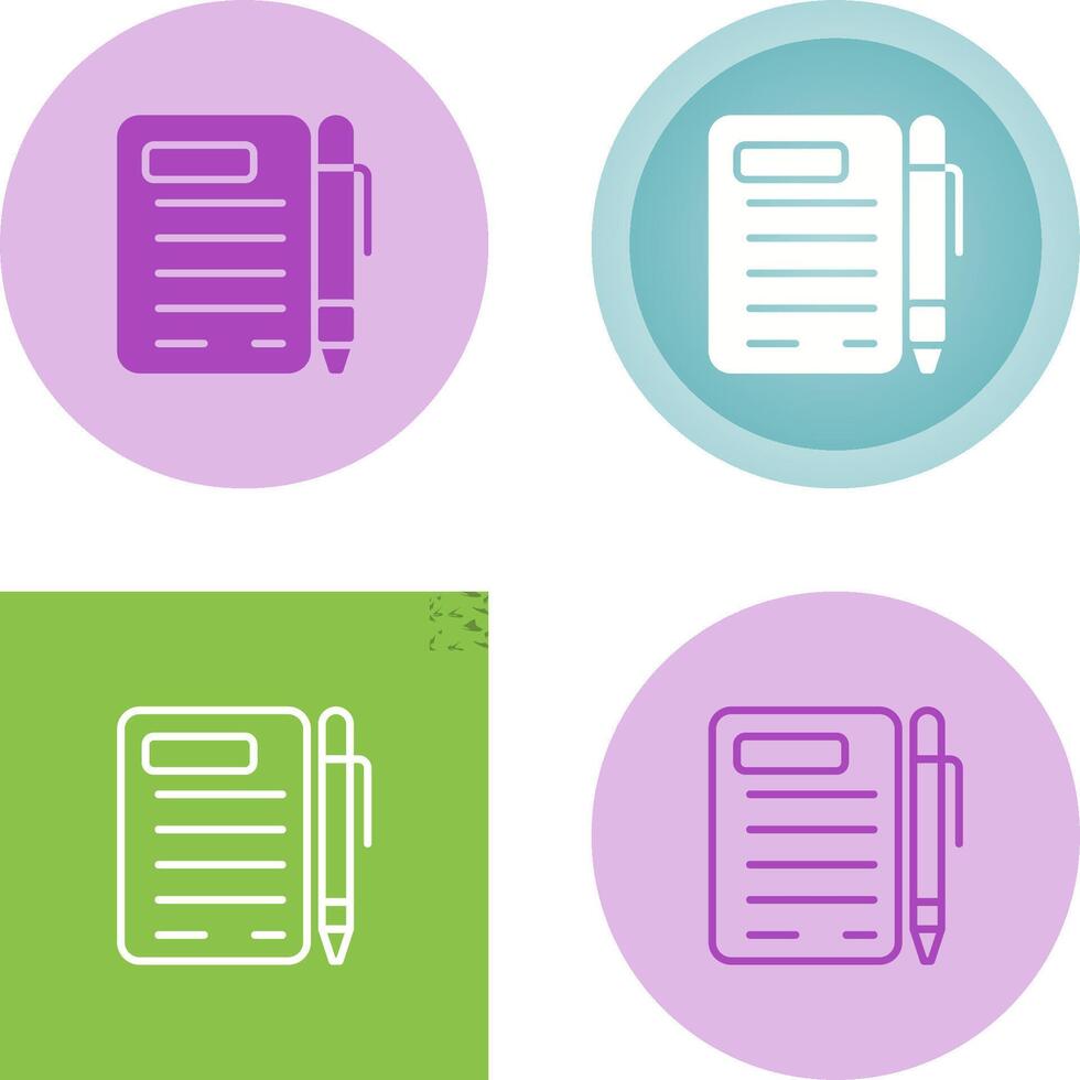 Contact Form Vector Icon