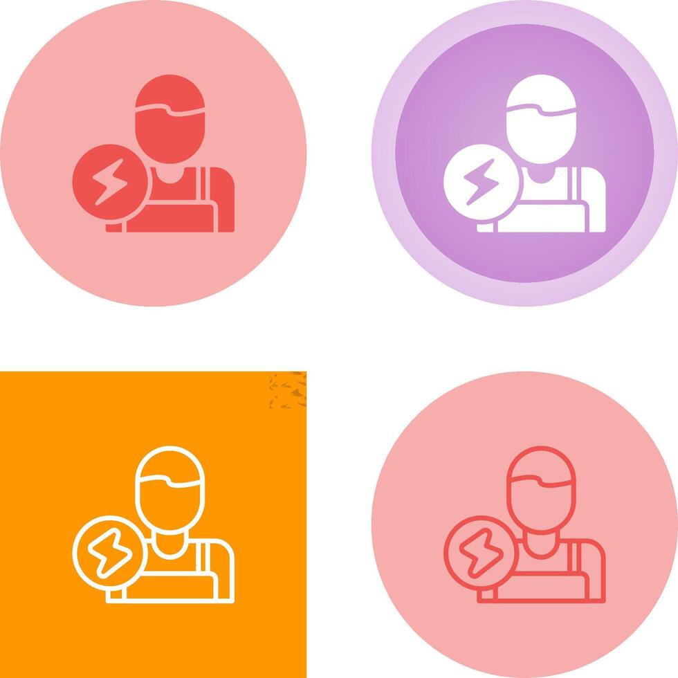 Electrician Vector Icon