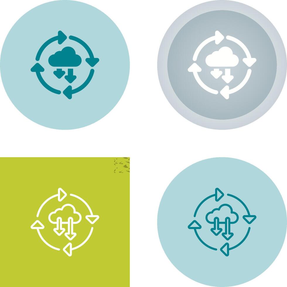 Continuous Deployment Vector Icon